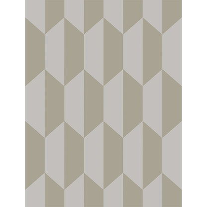 Carta da Parati “TILE Metallic Gilver & Grey” | COLE & SON