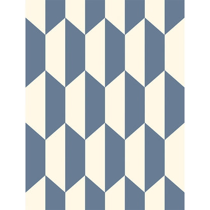 Carta da Parati “TILE White & China Blue” | COLE & SON