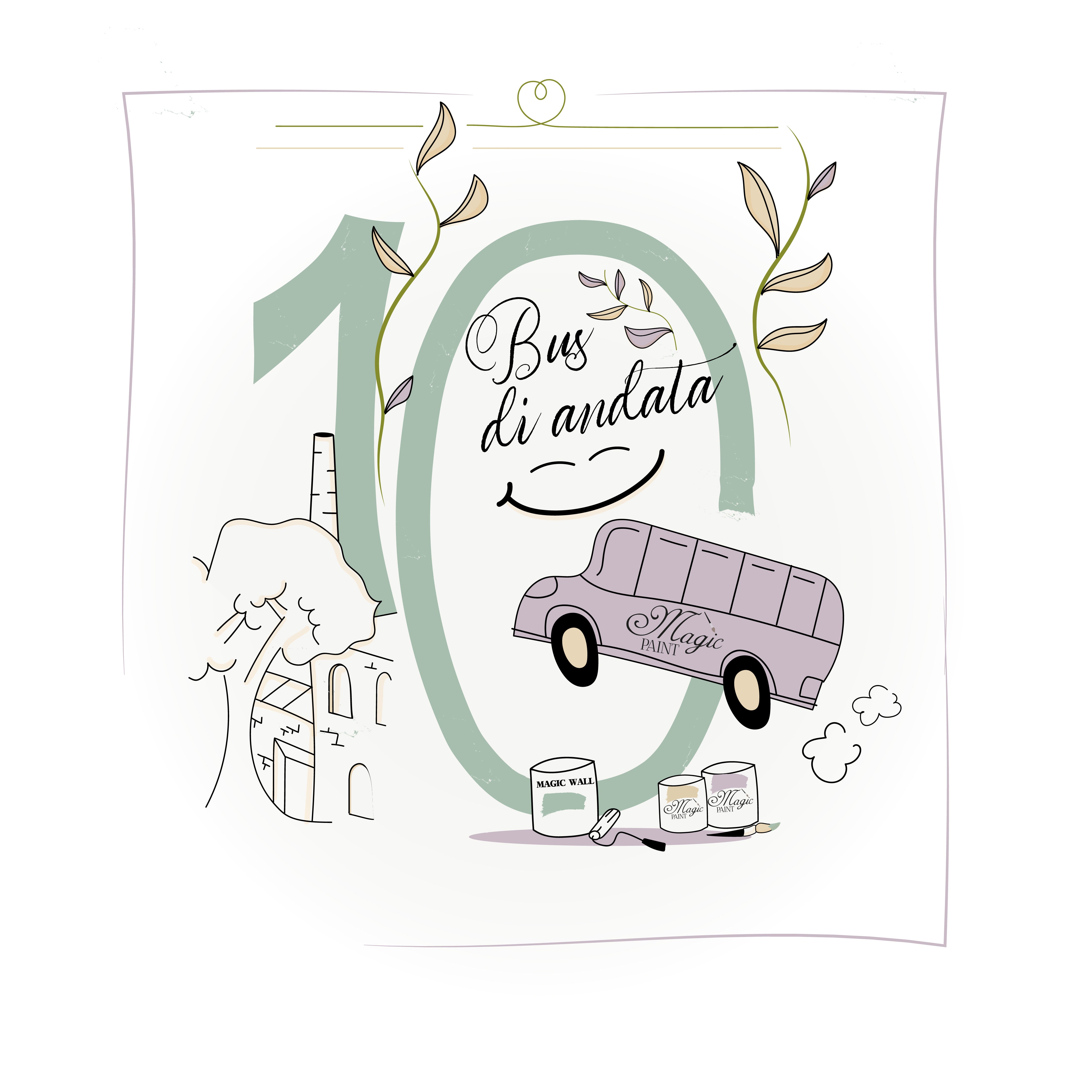 ANDATA BUS NAVETTA - L'evento dei 10 anni di Magic Paint
