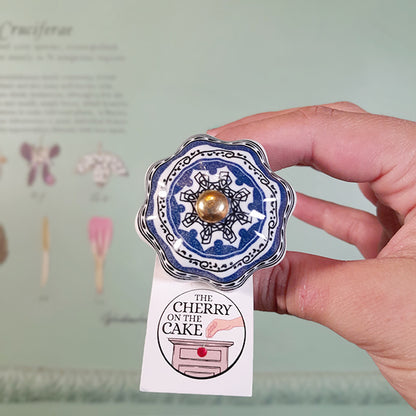 Pomello in ceramica “Ghirigori Flower"