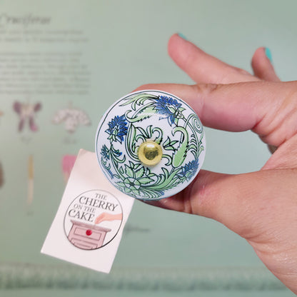 Pomello in ceramica “Caleidoscopio Vegetale"