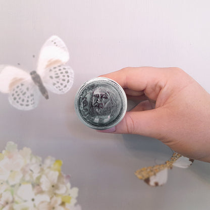 Pomello in ferro e vetro “Religion"