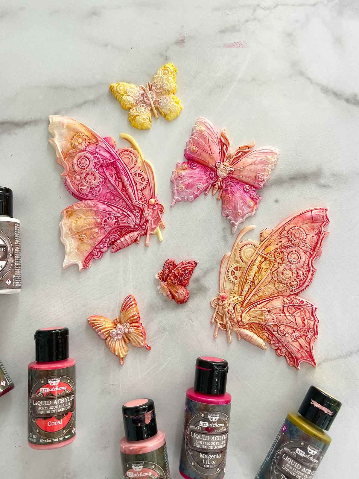 Redesign Decor Moulds “Steamflight Symphony” 12 x 25 cm