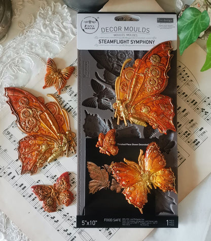 Redesign Decor Moulds “Steamflight Symphony” 12 x 25 cm