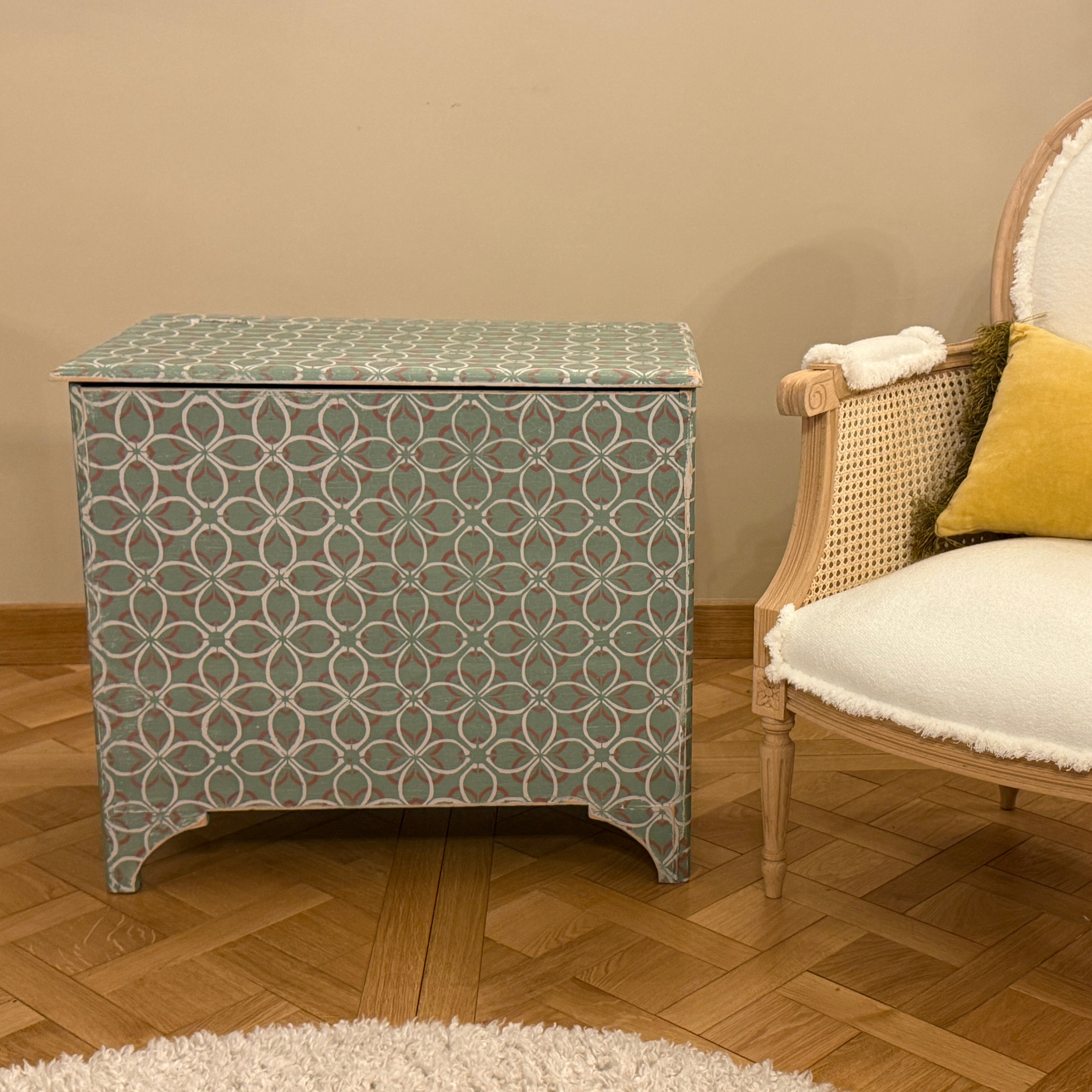 Pochoir « Fleurs des champs », Peinture Magique, réutilisable, 30×42 cm