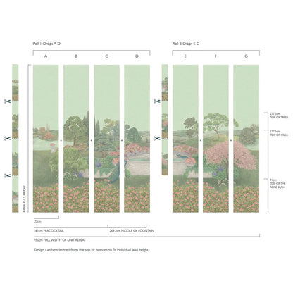 Carta da Parati "IDYLL" The Garden | COLE & SON