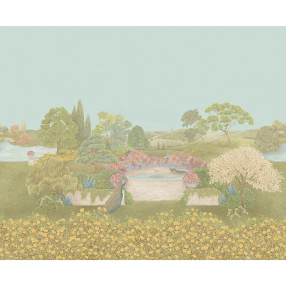 Carta da Parati "IDYLL Honey Citrine" The Garden | COLE & SON