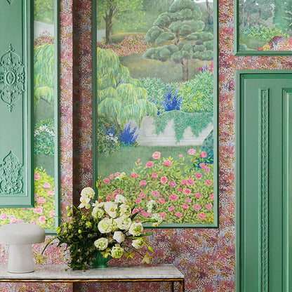 Carta da Parati "PETIT FLEUR Peach & Blush" The Garden | COLE & SON