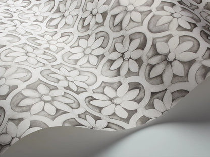 Carta da Parati "MARTYN LAWRENCE BULLARD" Jali trellis bianco | COLE & SON
