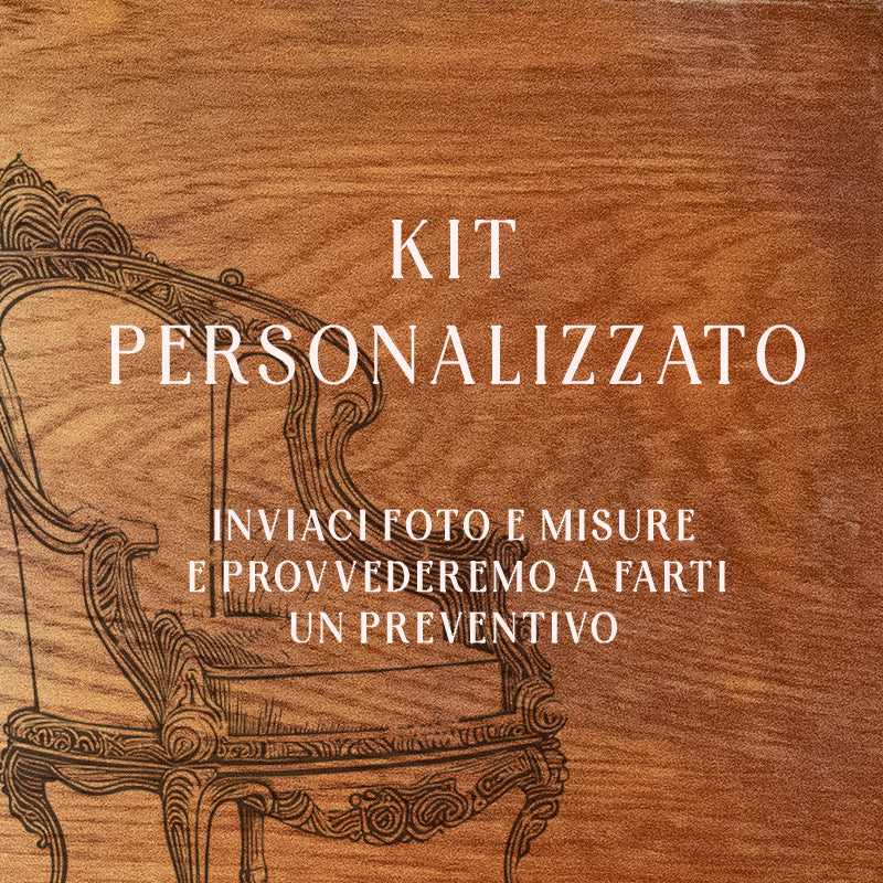 KIT PERSONALIZZATO PER IMBOTTITURA