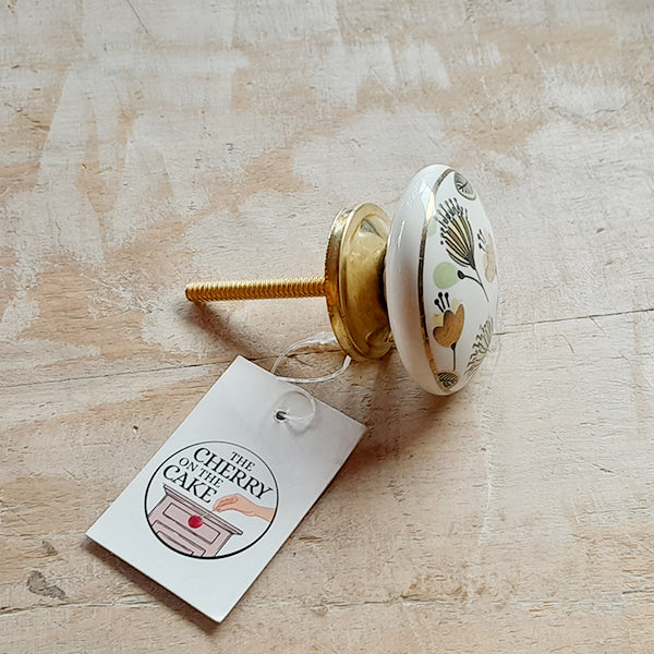 Pomello in ceramica “Giardino"