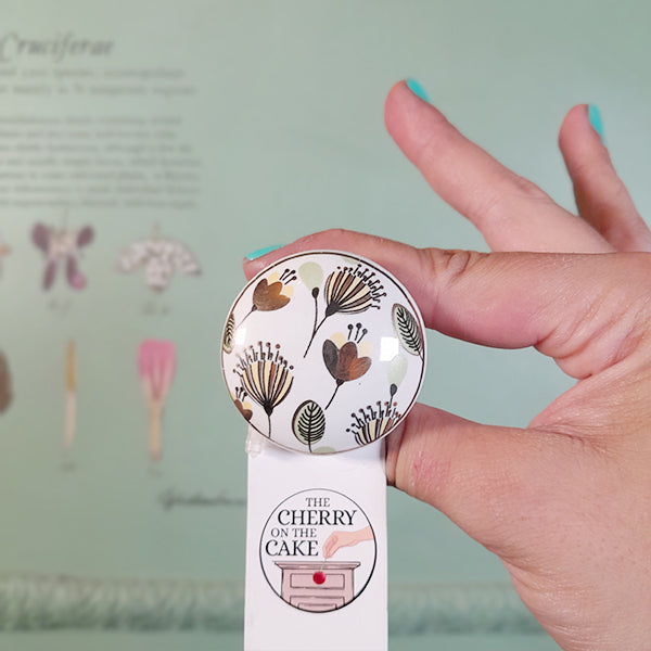 Pomello in ceramica “Giardino"