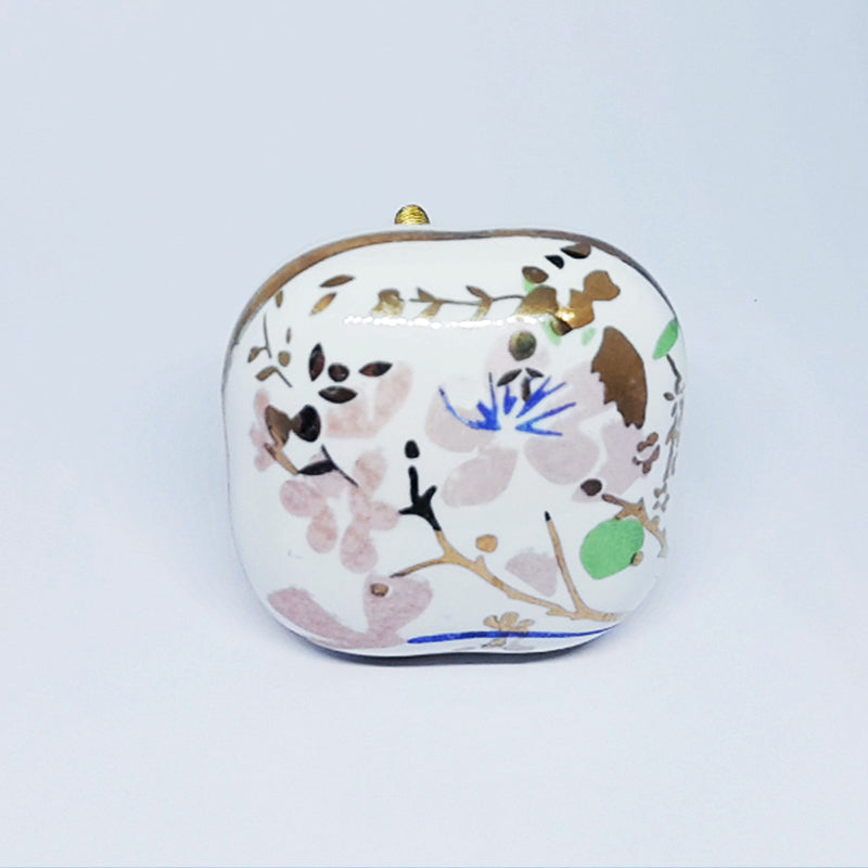 Pomello in ceramica “Fiori di Primavera"