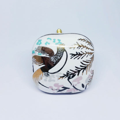 Pomello in ceramica “Fiori di Cielo"