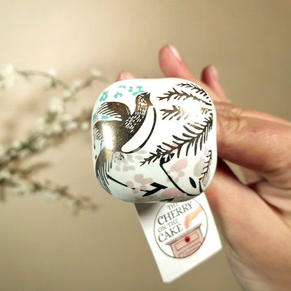 Pomello in ceramica “Fiori di Cielo"