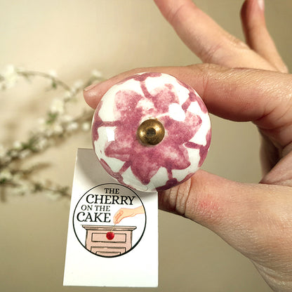 Pomello in ceramica “Amarena"