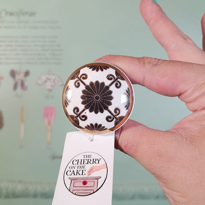 Pomello in ceramica “Piastrella Circolare"