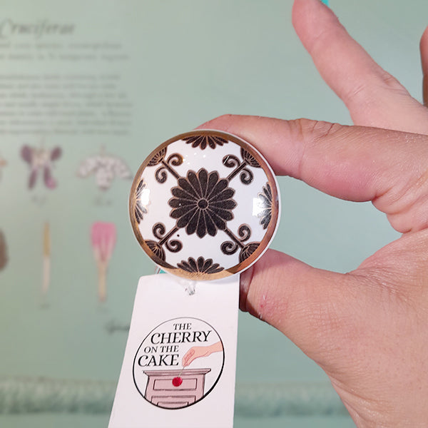 Pomello in ceramica “Piastrella Circolare"