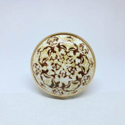 Pomello in ceramica “Giungla Speculare"