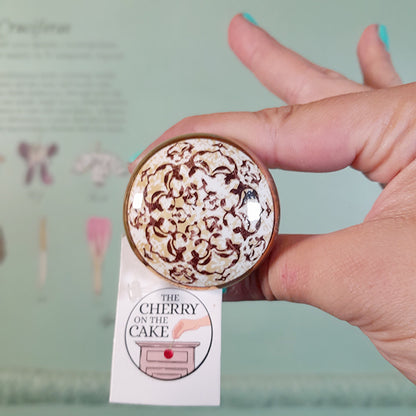 Pomello in ceramica “Giungla Speculare"