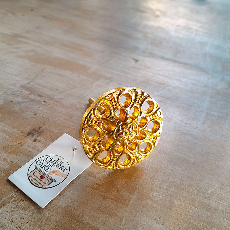 Pomello in Ferro "Moneta di Sole"