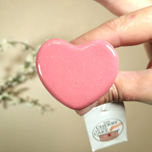 Pomello in ceramica “Heart Rose"