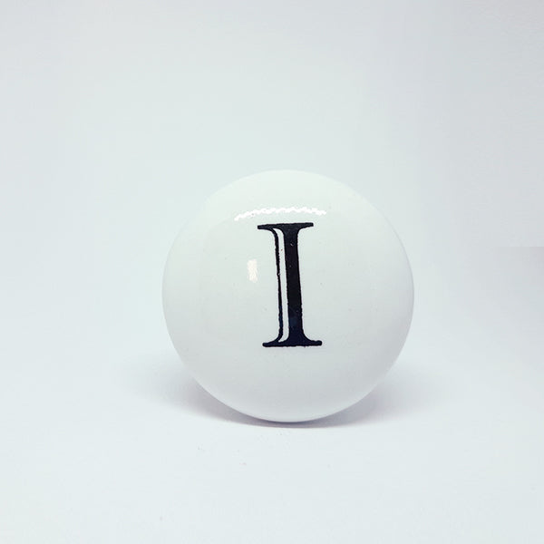 Pomello in ceramica “Alfabeto"