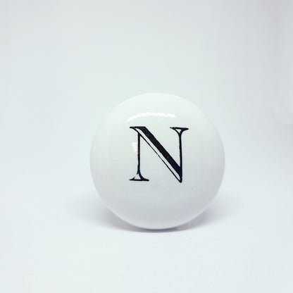 Pomello in ceramica “Alfabeto"