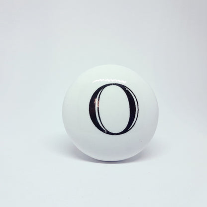 Pomello in ceramica “Alfabeto"