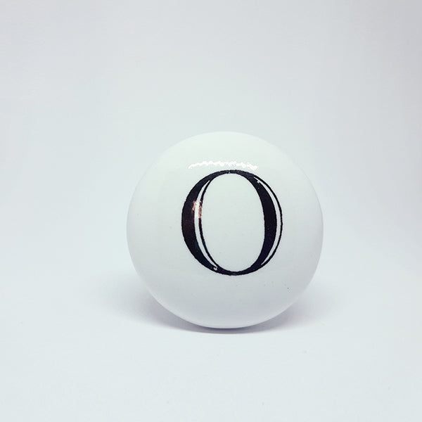 Pomello in ceramica “Alfabeto"