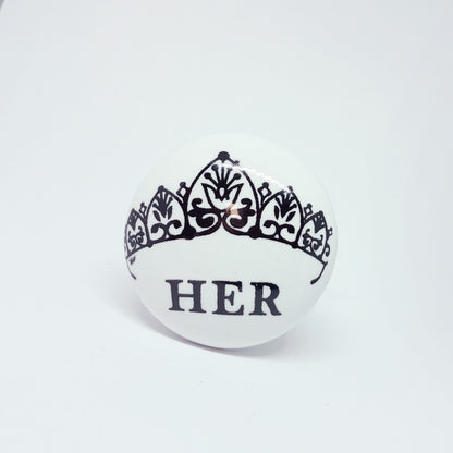 Pomello in ceramica “Her"