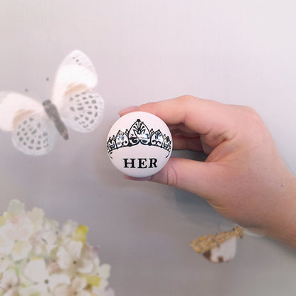 Pomello in ceramica “Her"