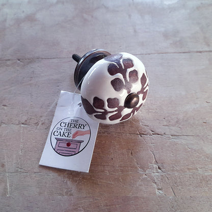 Pomello in ceramica “Henné Floreale"