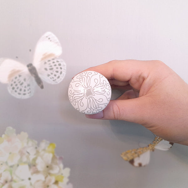 Pomello in ceramica “Diamante Occhiello"