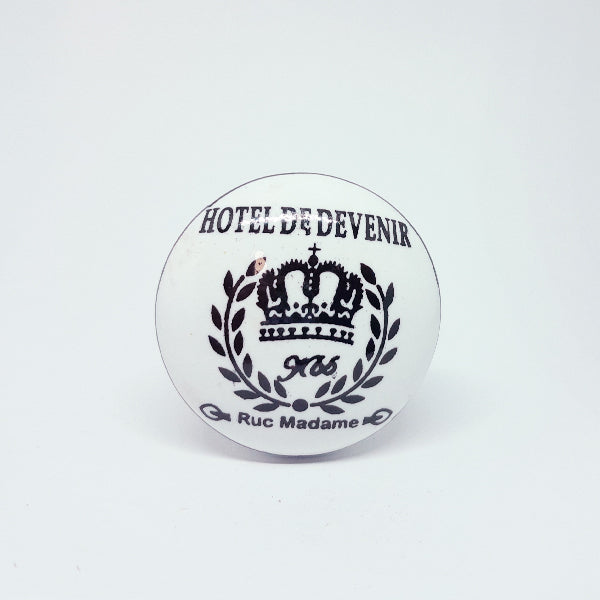 Pomello in ceramica “Royal Hotel"