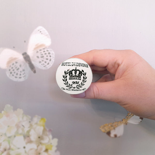 Pomello in ceramica “Royal Hotel"