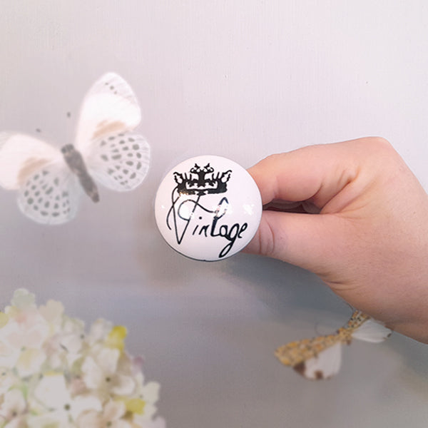 Pomello in ceramica “Vintage Hotel"