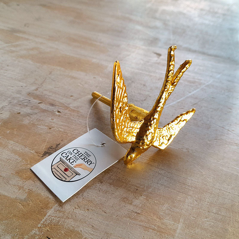 Pomello in Ferro "Rondine di Primavera"