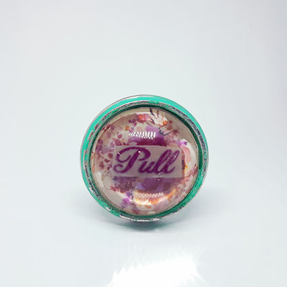 Pomello in ferro e vetro “Pull"