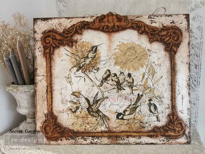 Moules de décoration Redesign « Murmures d'ailes » 12,7 × 20,3 cm