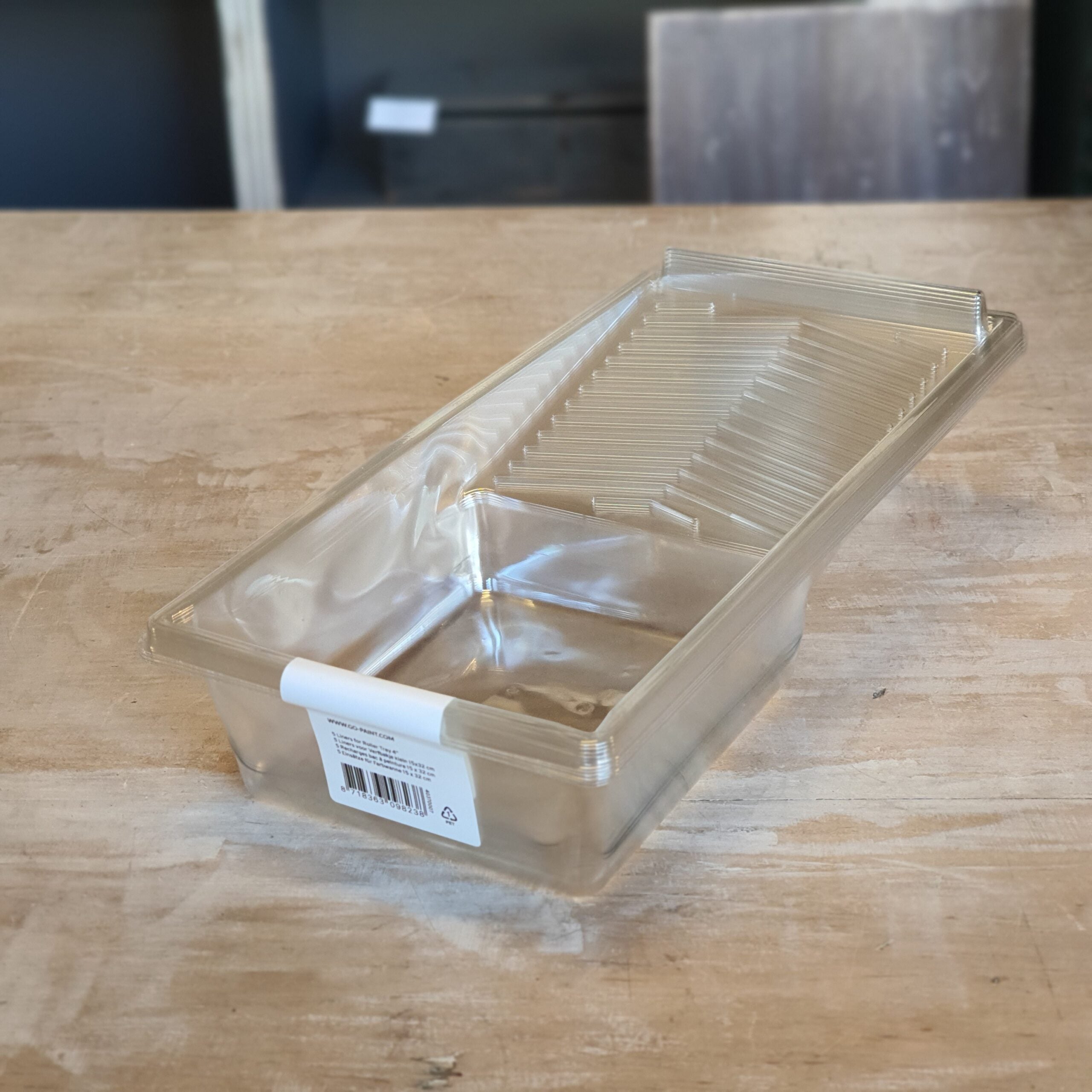 Vaschetta in plastica per rulli piccola - ricarica