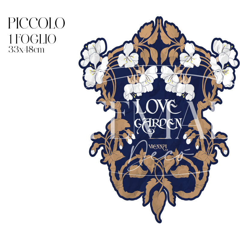 Dècoupage Liberty - Love Garden