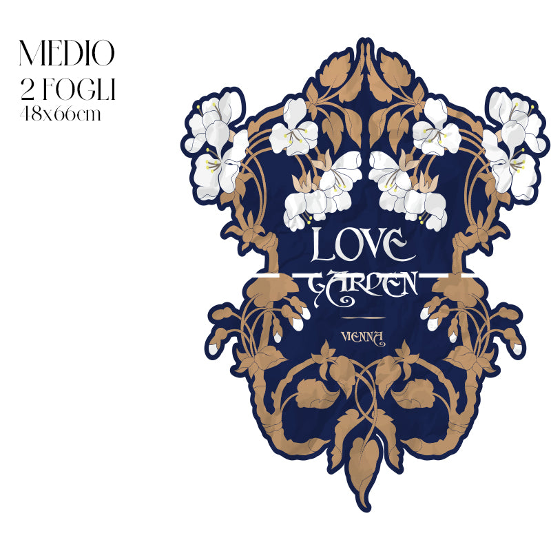 Dècoupage Liberty - Love Garden