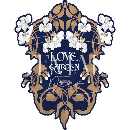 Dècoupage Liberty - Love Garden
