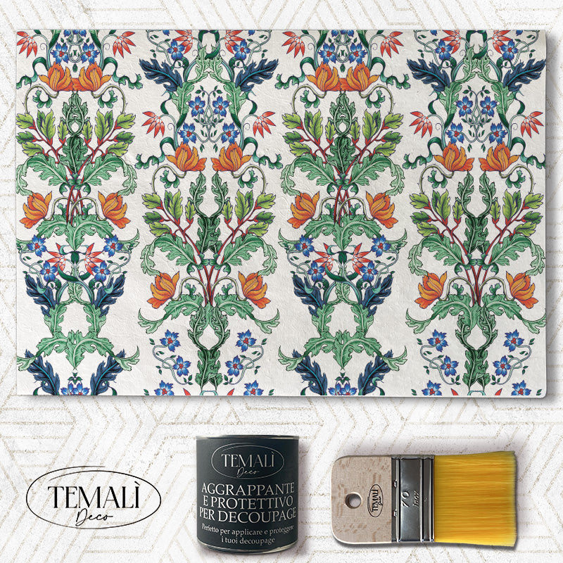 Dècoupage Liberty - Jardin Tissé