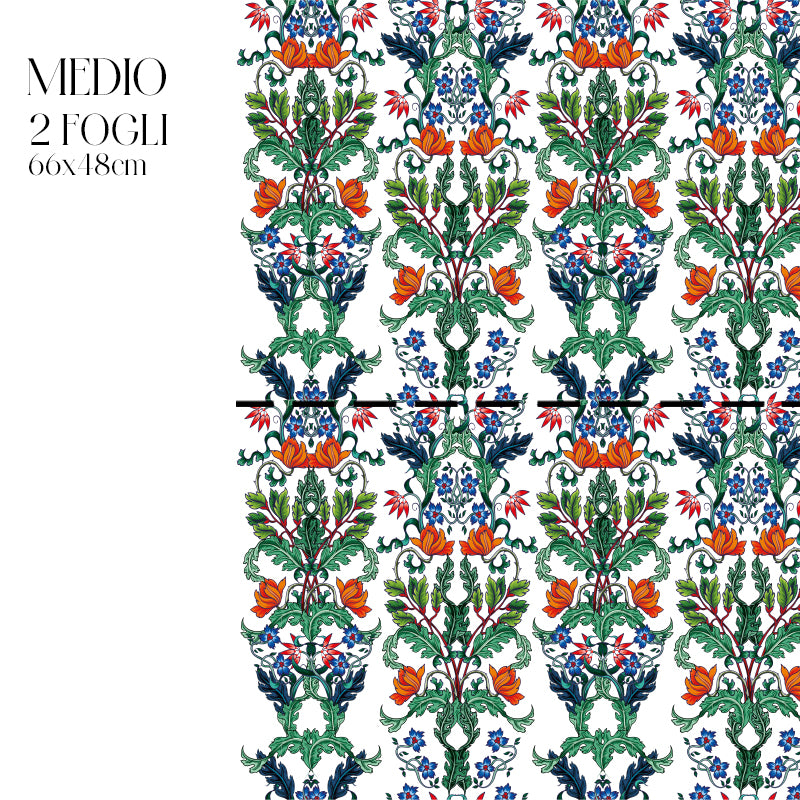 Dècoupage Liberty - Jardin Tissé