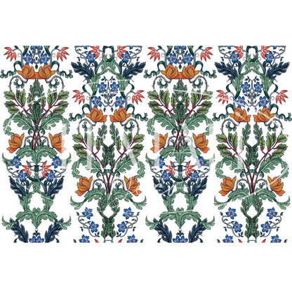 Dècoupage Liberty - Jardin Tissé