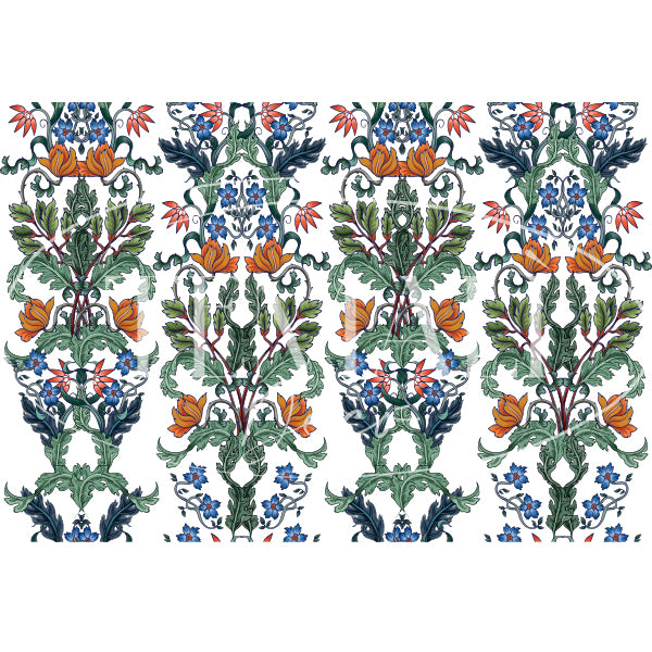 Dècoupage Liberty - Jardin Tissé