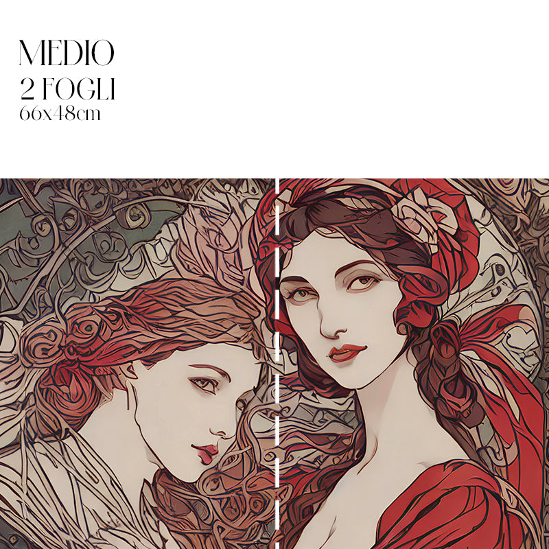 Dècoupage Liberty - Giunone e Cerere