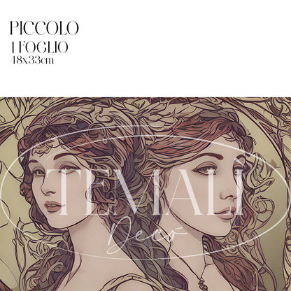 Dècoupage Liberty - Aura e Armonia